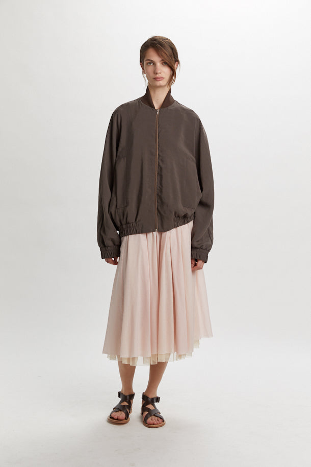 PHISIQUE DU ROLE Gonna in Cotone, Elastico in Vita, Col.: Rosa Petalo