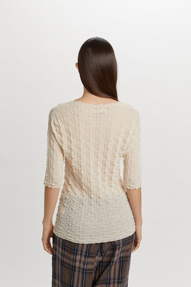 PHISIQUE DU ROLE - Maglia T-Shirt donna in Cotone Velata