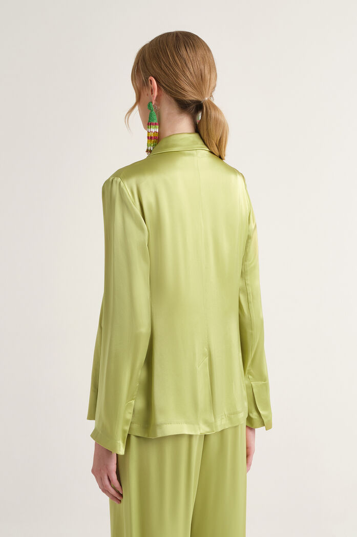 MALIPARMI - Giacca Donna Monopetto Verde