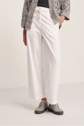PANICALE - Pantalone Donna in Cotone a Gamba Dritta