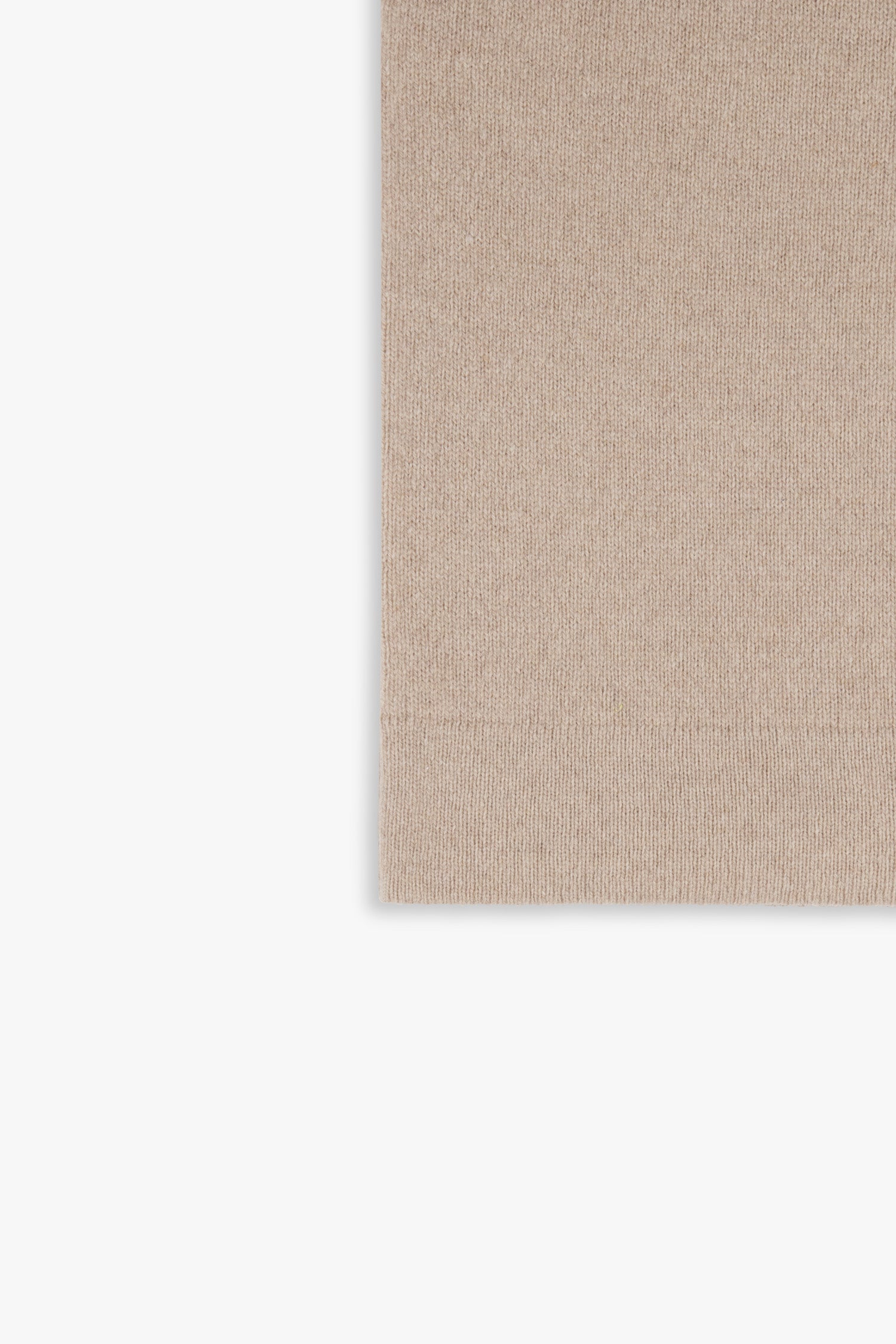 KANGRA Pantalone Donna Ampio in Lana e Cashmere, Colore Mandorla